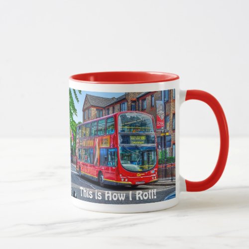 Red London Double_Decker Bus _ England UK Mug