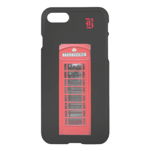 Red London Telephone Booth on Iphone Case