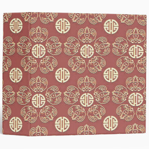 Red Longevity Flowers Binder