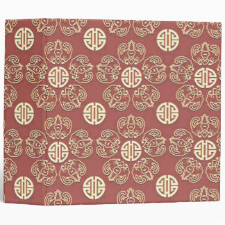 Red Longevity Flowers Binder