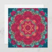 Red Lotus Mandala (Front/Back)