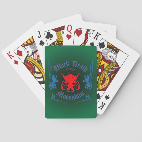 Red Louie Poker Cards