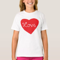 Red Love Heart T-Shirt