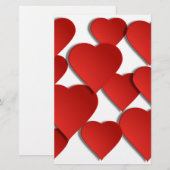 Red Love Hearts (Front/Back)