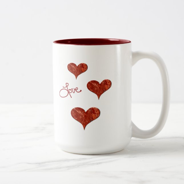 Red Love Mug (Right)