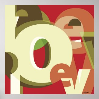 Red Love Poster