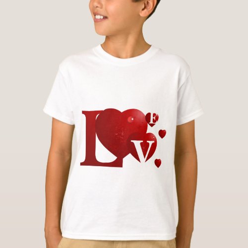 Red LOVE T_Shirt