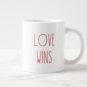 Red Love Wins Specialty Mug