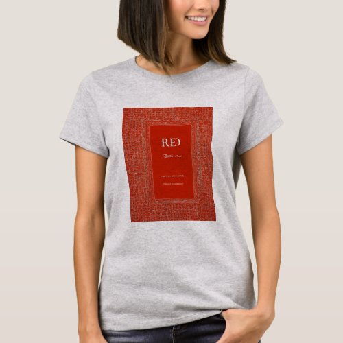 Red Lover T_shirt for Men  Women