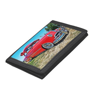 Red Lowrider Chevy Bomb Wallet