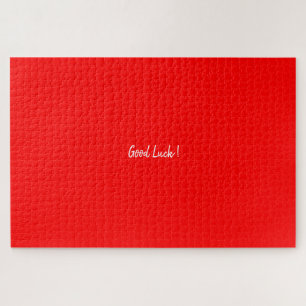 red luck jigsaw puzzle