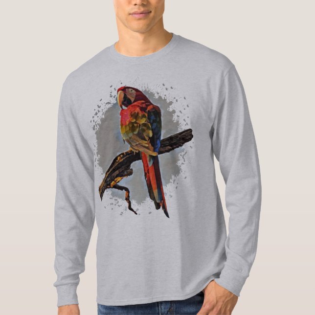Red macaw 2 T-Shirt (Front)