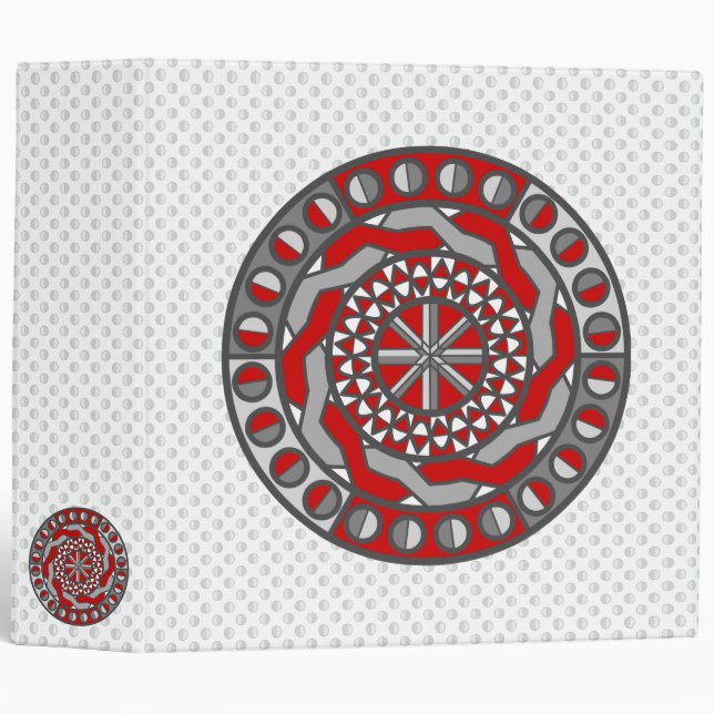 Red Machinery Binder (Front/Spine)