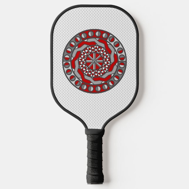Red Machinery Pickleball Paddle (Front)