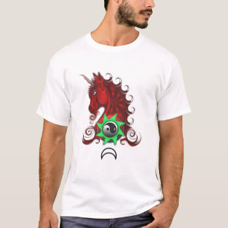 Red Magicallon Unicorn, F T-Shirt