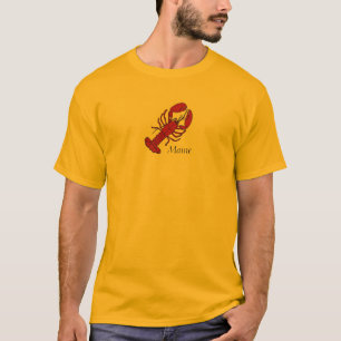 Red Maine Lobster T-Shirt