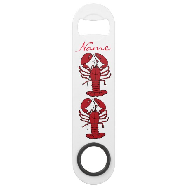 Red Maine Lobster Thunder_Cove Bar Key (Front)