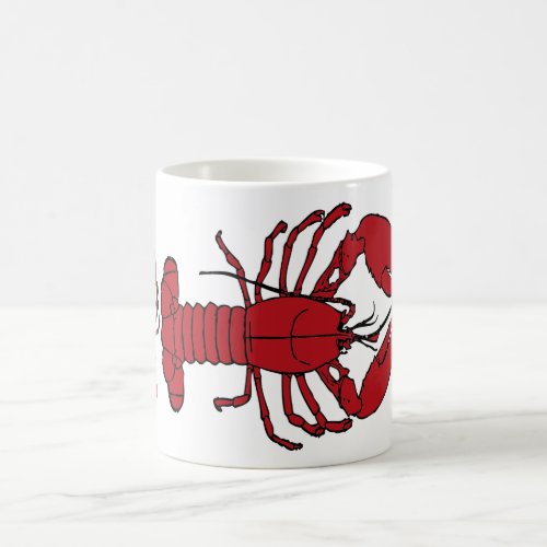 Red Maine Lobster Thunder_Cove Coffee Mug