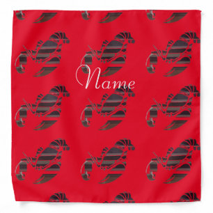 Red Maine Lobsters Thunder_Cove Bandana