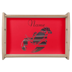 Red Maine Lobsters Thunder_Cove Serving Tray