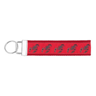 Red Maine Lobsters Thunder_Cove  Wrist Keychain