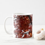Red Maple Branches Autumn Colors Coffee Mug
