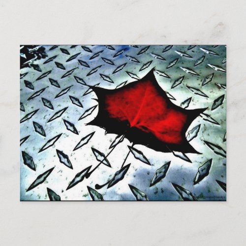 Red Maple JTG Art Postcard