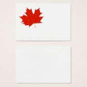 Red maple leaf (Front & Back)
