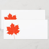 Red maple leaf (Front/Back)