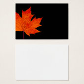Red maple leaf (Front & Back)