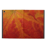 Red Maple Leaf Abstract Autumn Nature Photography Case For iPad Air