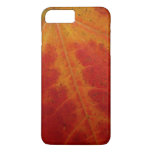 Red Maple Leaf Abstract Autumn Nature Photography iPhone 8 Plus/7 Plus Case