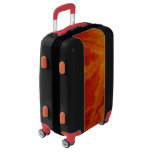Red Maple Leaf Abstract Autumn Nature Photography Luggage