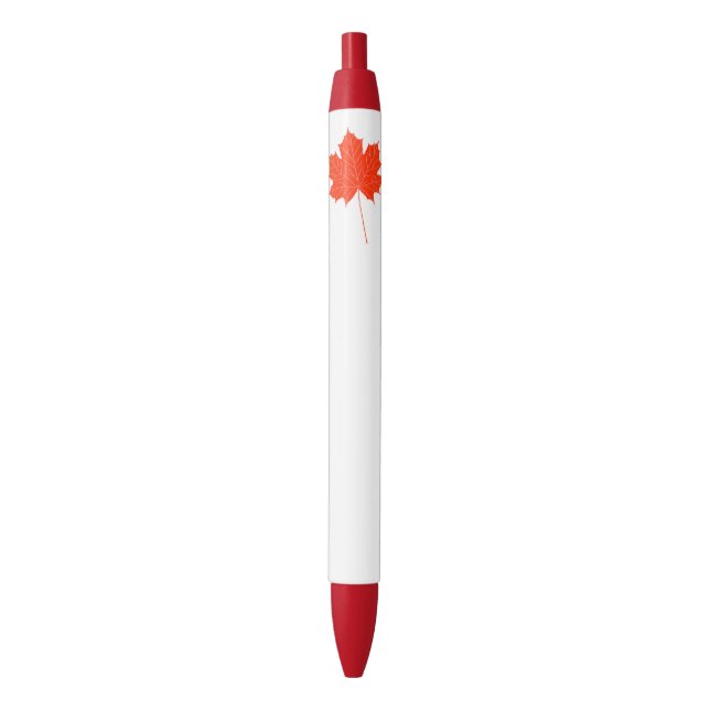 Red maple leaf pen (Front Vertical)