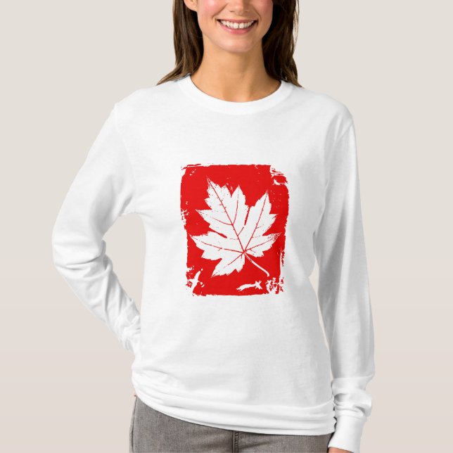 Red Maple Leaf T-Shirt (Front)