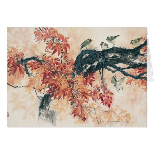 Red Maples Cards (Front Horizontal)