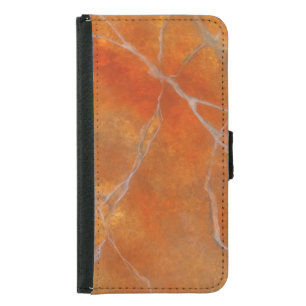 Red Marble Design by Studio Blitz Samsung Galaxy S5 Wallet Case
