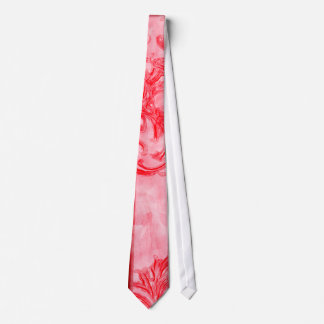 Red Marble Neck Tie