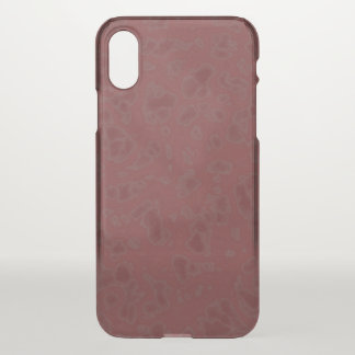 Red marble iPhone x case