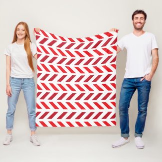 Red Maroon Zigzag Stripe Pattern