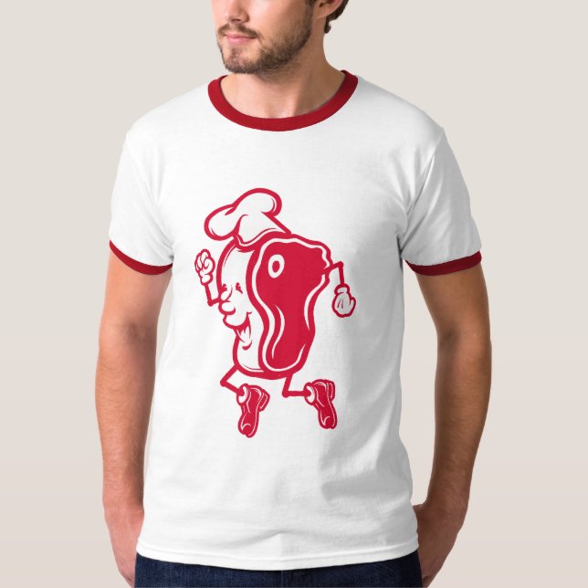 'Red Meaty' T-Shirt (Front)