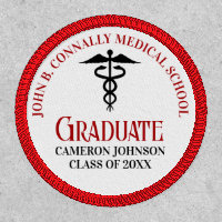 Red Medical School Custom Graduation