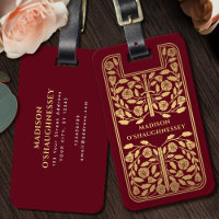 Red Medieval Fantasy Gold Sword Name