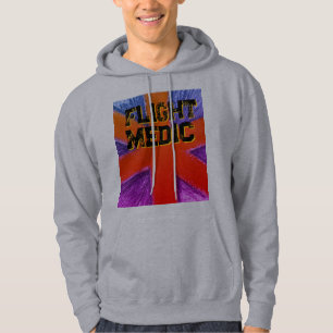 Red Men's Flight Medic Hoodie
