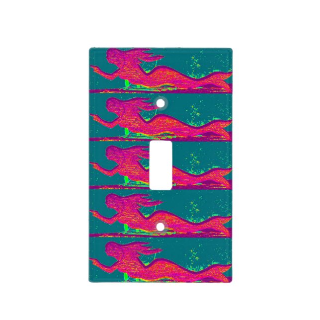 red mermaid switch cover (Front)