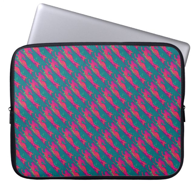 red mermaids ascending sleeve (Front)