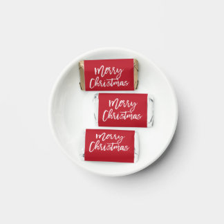 Red Merry Christmas Hershey®’s Miniatures™ Hershey's Miniatures