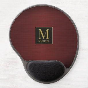 Red Metallic Gel Mouse Pad