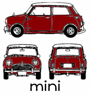 Mini Cooper Baby Clothes Shoes Zazzle Red Mini Baby Onesie