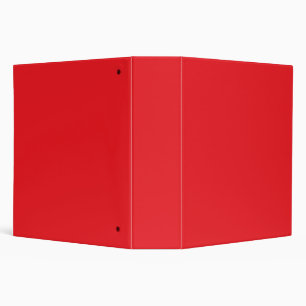 Red Minimal Binder   Bold Chic Organization